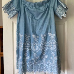 Greylin Strapless Dress Size Large